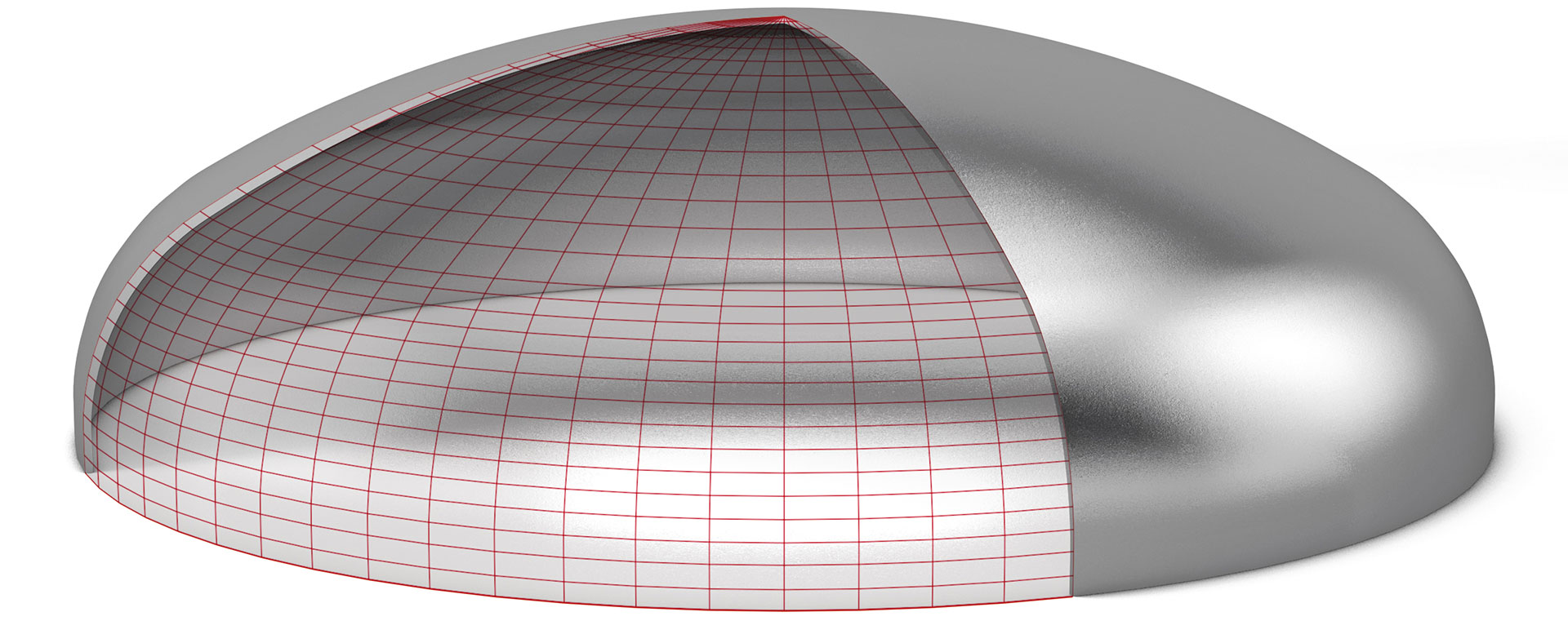 Elliptical head