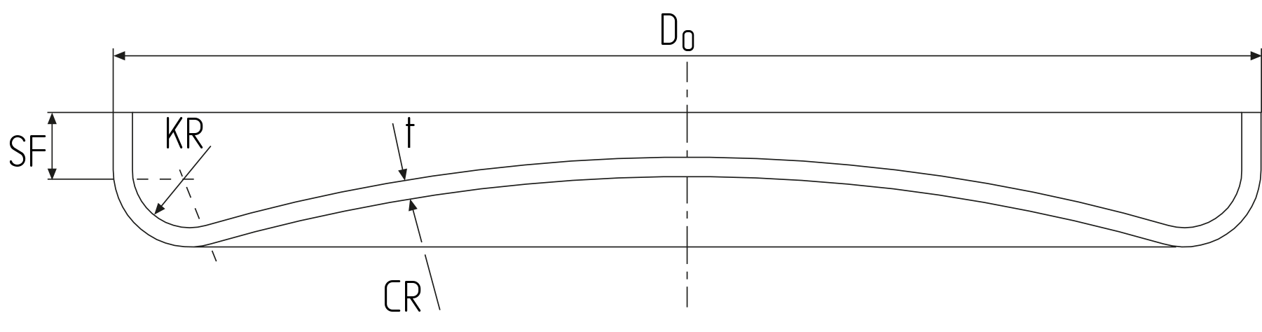 Diffuser head teknisk ritning